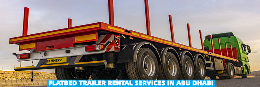 flatbed trailer